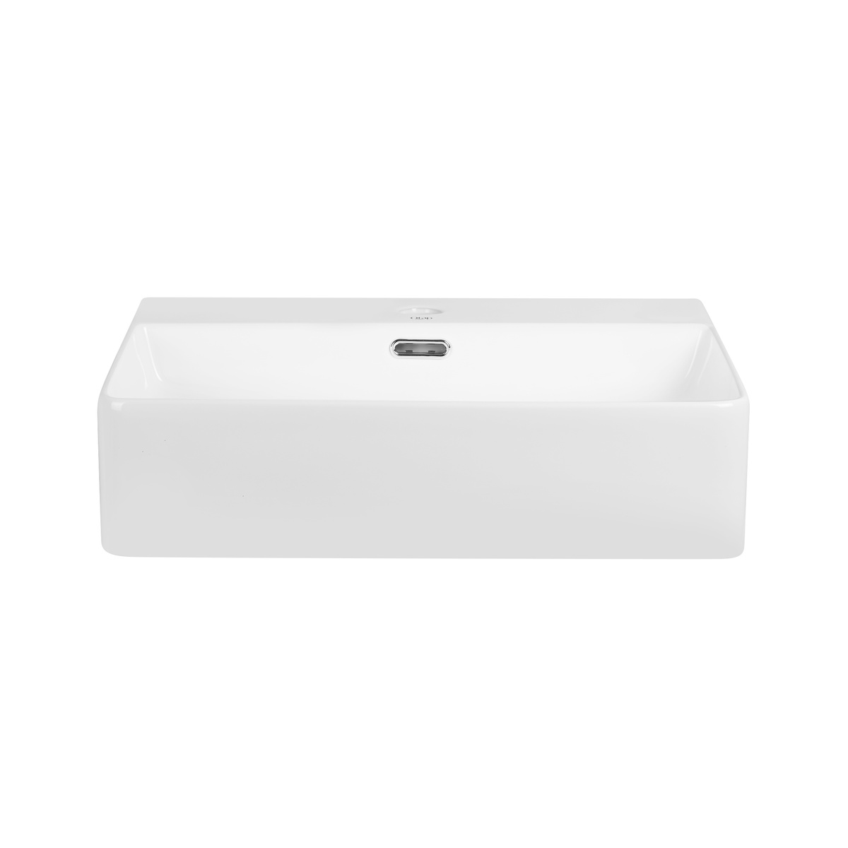 Раковина підвісна для ванної 495мм x 440мм Q-TAP Nando LT білий прямокутна QT12112173SW