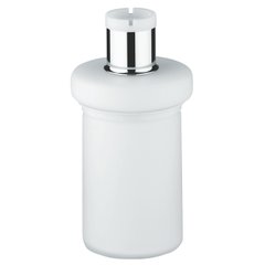 Запасной флакон дозатора для жидкого мыла GROHE ECTOS белый 200мл стекло 40179000