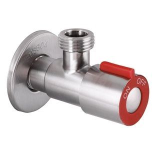 Кран кульовий побутовий CHAMPION VAL-02 кутовий 1/2" зв-зв CH6194