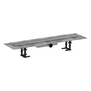 Трап лінійний для душу HANSGROHE RainDrain Compact 700мм сатин 56164800