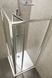 Двері для душової ніші EGER bifold скляні універсальні розсувні двосекційні 195x80см прозорі 5мм профіль хром 599-163-80(h) 4 з 6