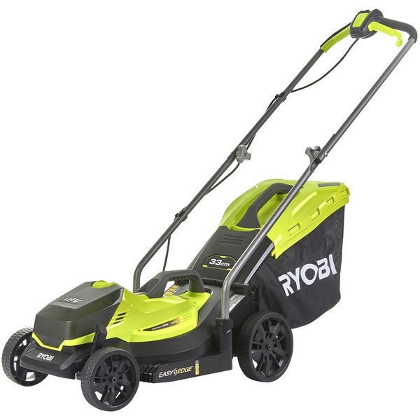 Газонокосарка акумуляторна Ryobi RLM18X33B-40 ONE+ 18В акб 1х4А·год 33см 35л 25-65мм 8.7кг