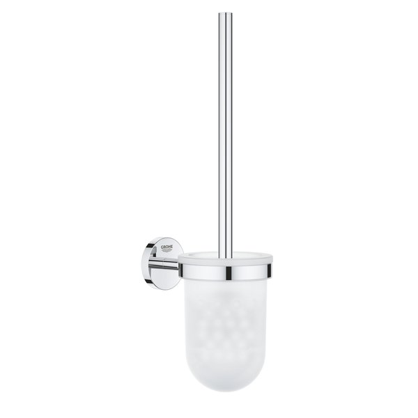 Йоржик для унітазу настінний GROHE QuickFix Start Cosmopolitan 41169000 округлий скляний хром CV031784