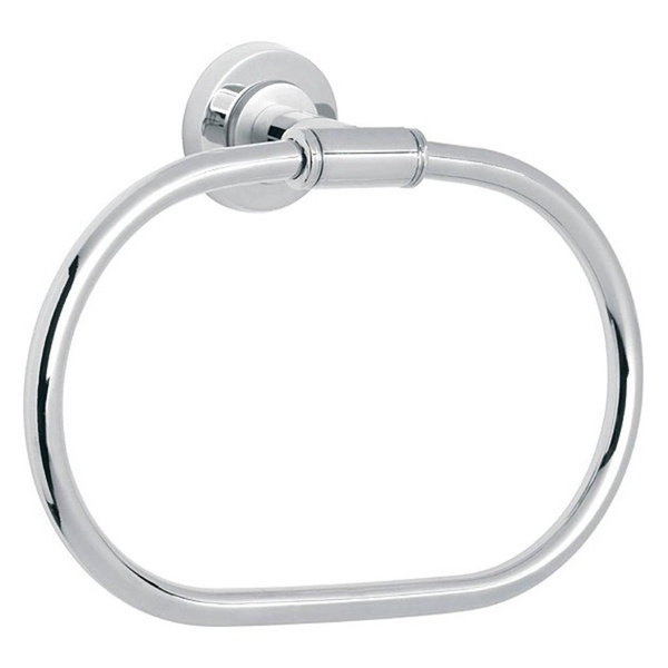 Держатель-кольцо для полотенец FERRO Torrente 270мм округлый металлический хром B11