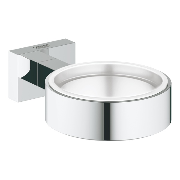 Тримач універсальний у ванну GROHE Essentials Cube 40508000 прямокутний металевий хром
