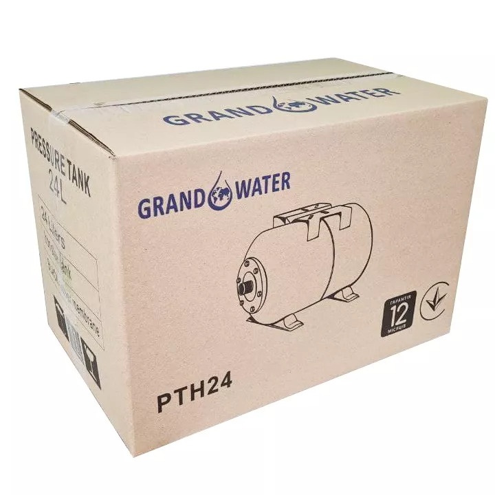 Гидроаккумулятор горизонтальный GRANDWATER 24 л 1" PTH24GR