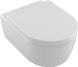Унітаз підвісний безобідковий білий VILLEROY&BOCH AVENTO із сидінням з мікроліфтом 5656HR01 1 з 3