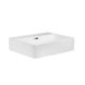 Раковина підвісна для ванної 495мм x 440мм Q-TAP Nando LT білий прямокутна QT12112173SW 4 з 8