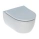 Унитаз подвесной для инсталляции безободковый белый GEBERIT iCon с сиденьем с микролифтом 500.784.01.1 1 из 8
