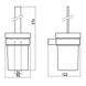 Набор аксессуаров для ванной EMCO LOFT прямоугольный стеклянный черный 0598 133 00 3 из 7