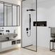 Лейка для верхнего душа HANSGROHE Pulsify E EcoSmart+ 260мм пластик черная 24333670 2 из 9