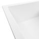 Мийка для кухні гранітна прямокутна PLATINUM 7050 CASCADA 700x500x200мм без сифону біла PLS-A42091 4 з 8