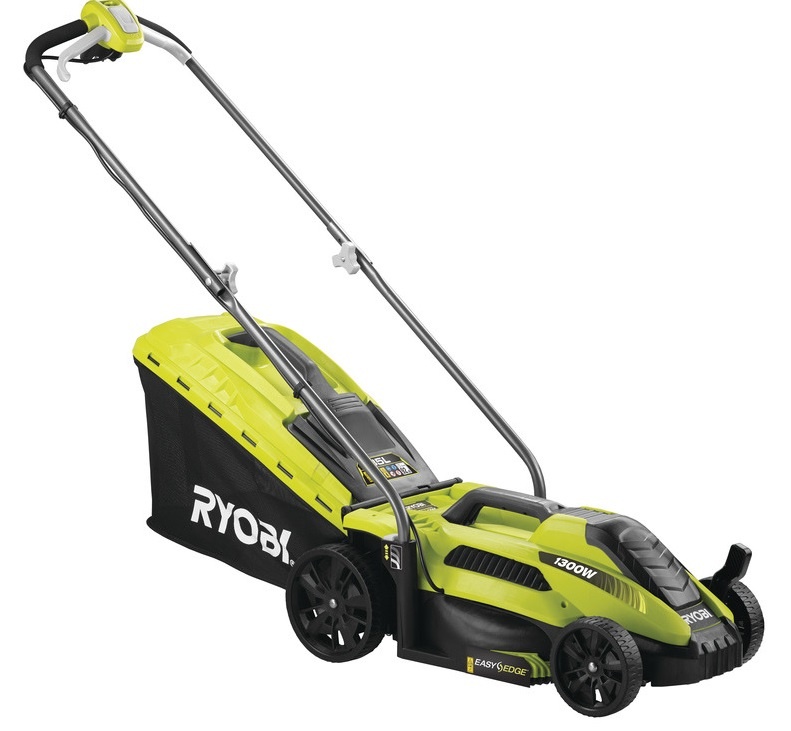 Газонокосилка Ryobi RLM13E33S 1300Вт 33см 35л 20-60мм EasyEdge 9кг