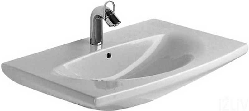 Раковина підвісна для ванної 700мм x 505мм DURAVIT CARO білий прямокутна 0434700000