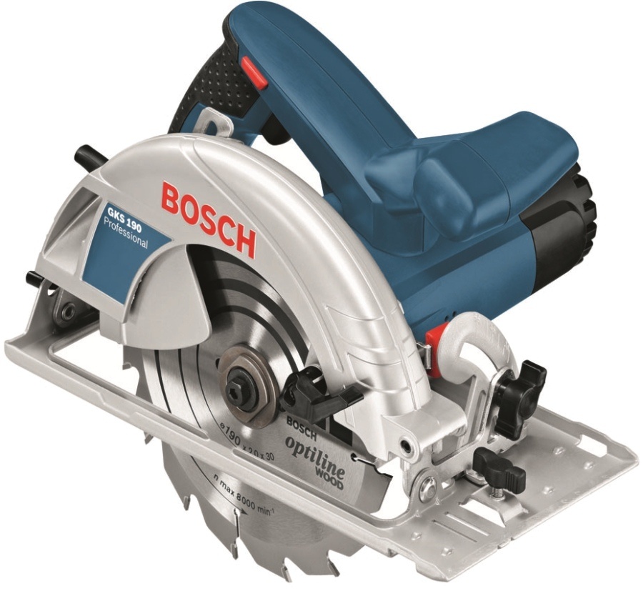 Пила дисковая Bosch GKS 190 1400Вт 190мм 4.2кг