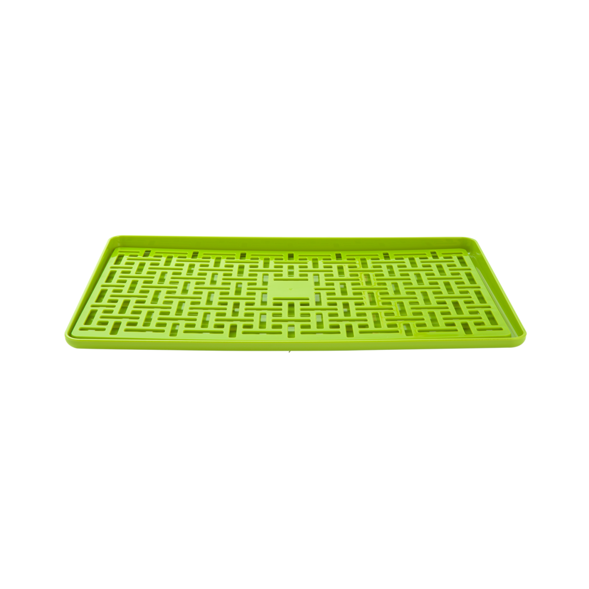 Сушарка для посуду MVM 388x245x20мм пластикова зелена DR-04 GREEN