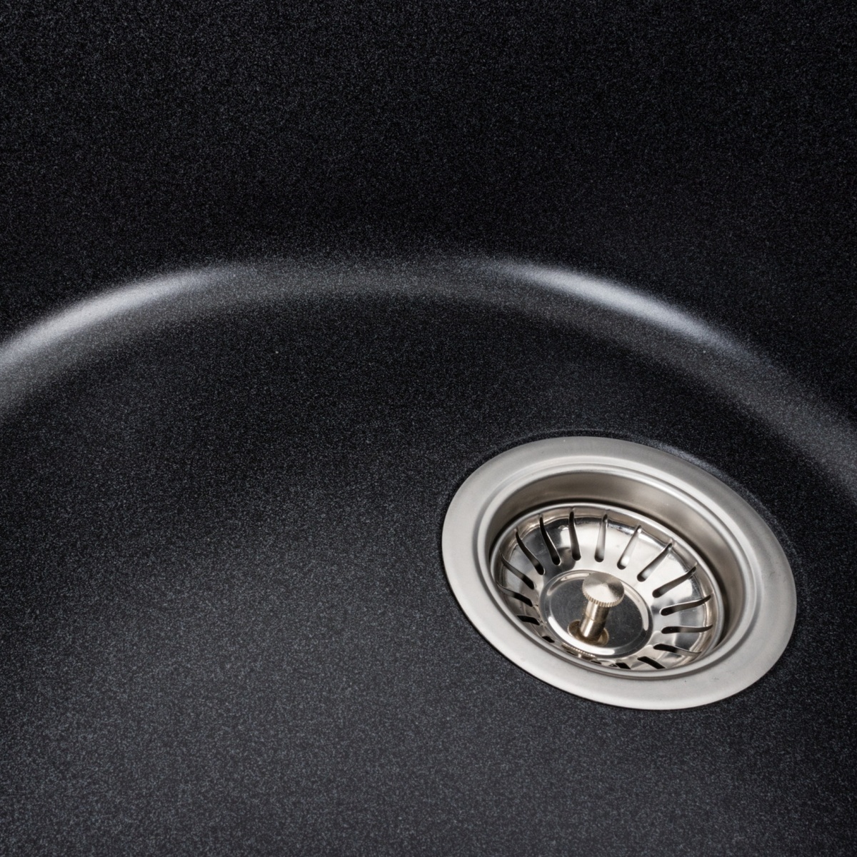 Мийка для кухні гранітна овальна PLATINUM 7750 LIRA 770x500x200мм без сифону сіра PLS-A39270