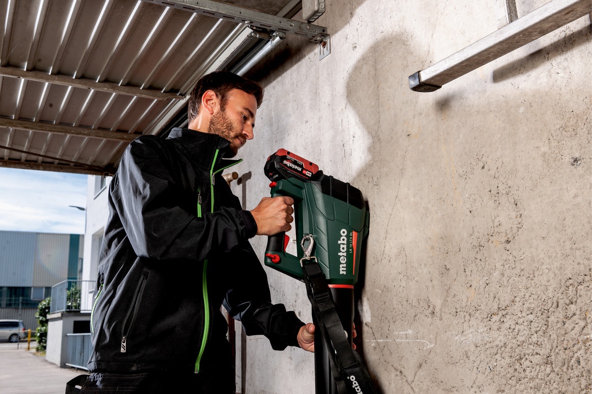 Повітродув садовий акумуляторний Metabo LB 18 LTX BL 18В Li-Power 150км/год 650куб/год 2.1кг без АКБ та ЗУ