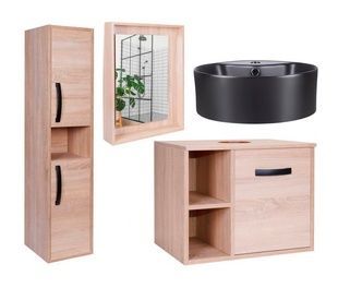 Набір меблів для ванної Q-TAP Pisces бежевий QT044PI42959