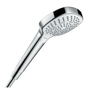Душевая лейка HANSGROHE Croma Select EcoSmart с кнопкой 110мм пластик белая 26811400