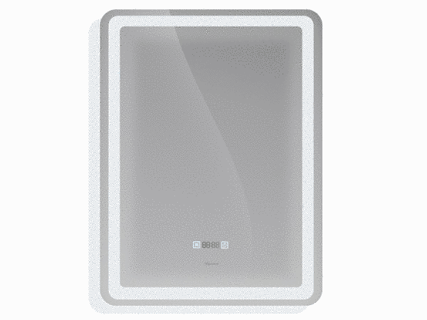 Зеркало в ванную ASIGNATURA Intense 80x60см c подсветкой сенсорное включение антизапотевание прямоугольное 65401800