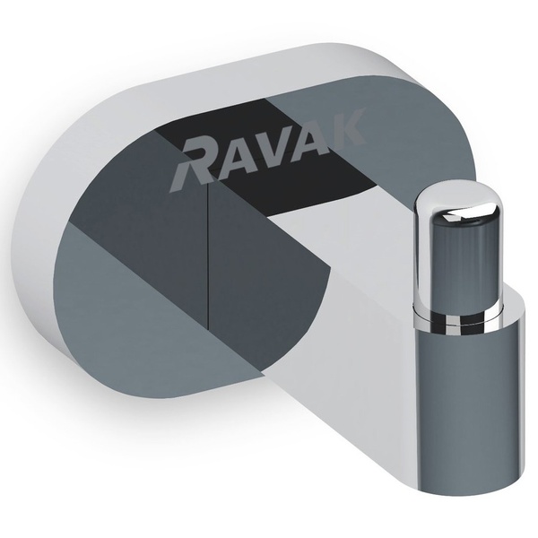 Гачок настінний RAVAK округлий металевий хром X07P320