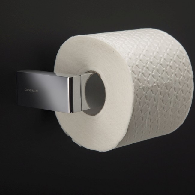 Держатель для туалетной бумаги COSMIC Extreme 2530158 прямоугольный металлический хром