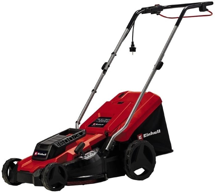 Газонокосилка Einhell GC-EM 1600/37 1600Вт 37см 38 л 20-60мм до 700м.кв. 10.8 кг