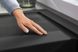 Раковина на кухню гранітна прямокутна HANSGROHE S51 415мм x 1050мм чорний без сифону 43330170 6 з 7