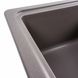 Мийка для кухні гранітна прямокутна PLATINUM 6243 LIANA 620x435x190мм без сифону коричнева PLS-A40824 4 з 7