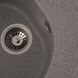 Мийка для кухні гранітна кругла PLATINUM 510 LUNA 510x510x190мм без сифону сіра PLS-A25061 5 з 5