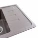 Мийка для кухні гранітна прямокутна PLATINUM 6243 LIANA 620x435x190мм без сифону коричнева PLS-A40824 3 з 7
