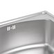 Кухонна мийка металева прямокутна Q-TAP 415мм x 475мм мікротекстура 0.8мм із сифоном QT4842MICDEC08 6 з 7
