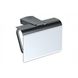 Держатель для туалетной бумаги с крышкой SONIA S6 161034 прямоугольный металлический хром 1 из 3