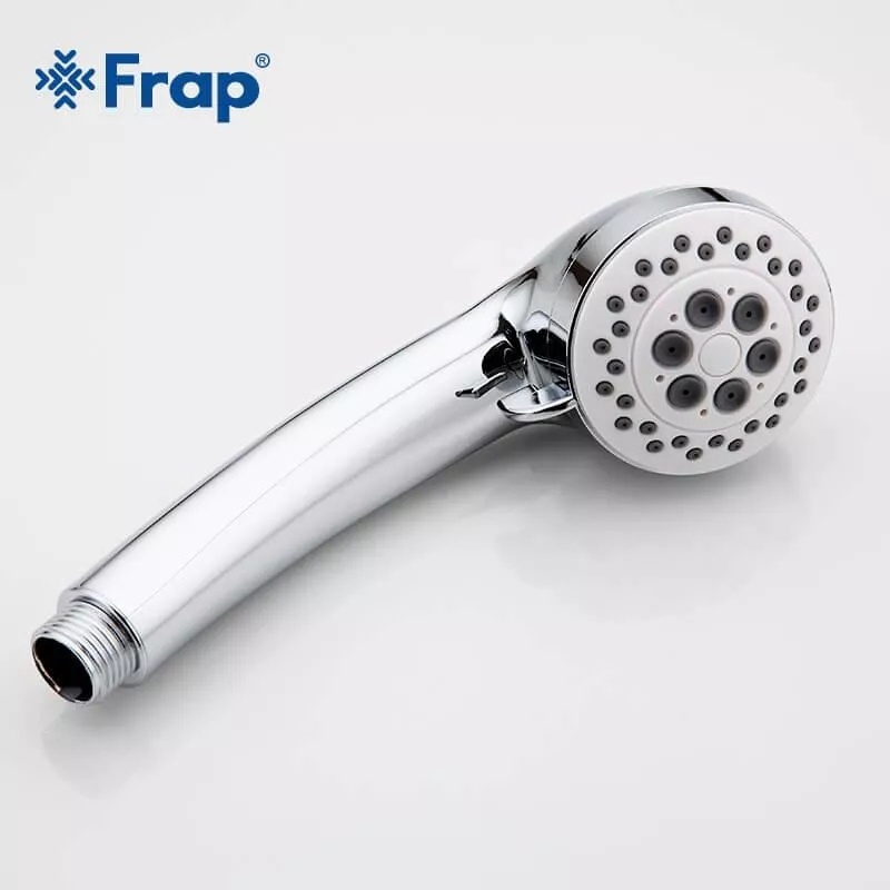 Cмеситель для ванны однорычажный с коротким изливом FRAP белый латунь F3241