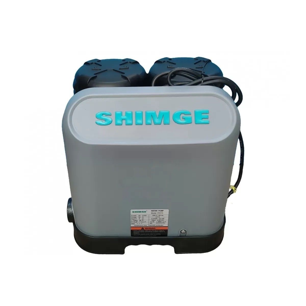 Насосная станция SHIMGE вихревая для чистой воды 750Вт 3.6м&sup3;/ч Hmax 44м объем 1л PZ 750