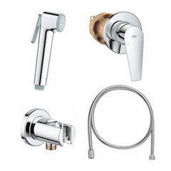 Змішувач прихованого монтажу для біде GROHE Bauedge хром латунь 105мм UA28512002