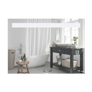 Дзеркало прямокутне для ванної Q-TAP Mideya Modern 50см x 70см із підсвіткою QT207814145070W
