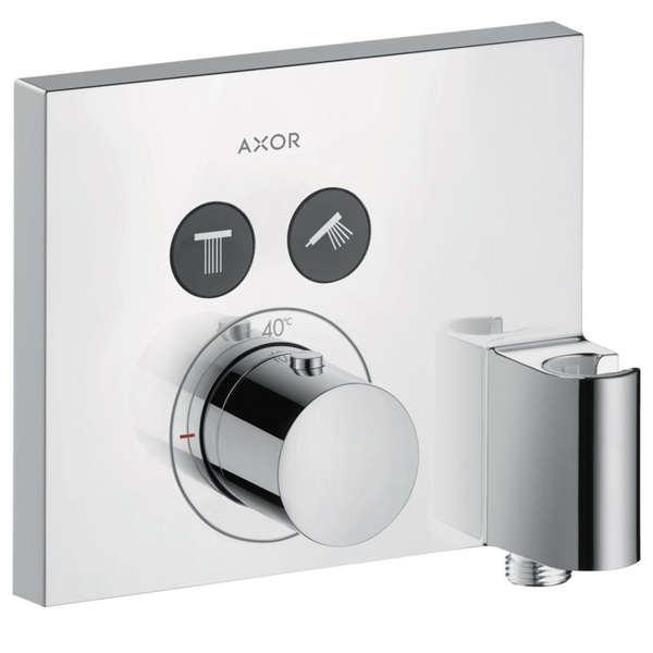 Внешняя часть смесителя без скрытой части HANSGROHE AXOR ShowerSelect хром латунь 188x167мм 36712000