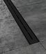 Трап линейный для душа RAVAK OZ Runway 850мм черный X01751 3 из 4