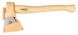 Топор универсальный Neo Tools Bushcraft рукоятки ясень 34.5см 400г кожаный чехол 5 из 5