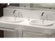 Умивальник врізний у ванну на стільницю 615мм x 415мм VILLEROY&BOCH ARCHITECTURA білий овальна 41666001 5 з 6
