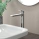 Cмеситель для умывальника с высоким изливом HANSGROHE Logis хром латунь 71258000 4 из 4