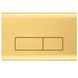 Кнопка зливу для інсталяції REA E5692 H пластикова подвійна глянцева золота reay-00000000095 1 з 5