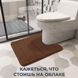 Набір килимків для ванної AQUARIUS AQ-U1676599109 600x400мм коричневий 7 з 8