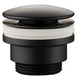 Донний клапан натискний для раковини PAFFONI Light без переливу метал 1 1/4" матований чорний ZSCA050NO 1 з 2