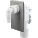 Сифон для пральної та посудомийної машини ALCAPLAST пластик впуск 1 1/4" сатин APS3 1 з 2