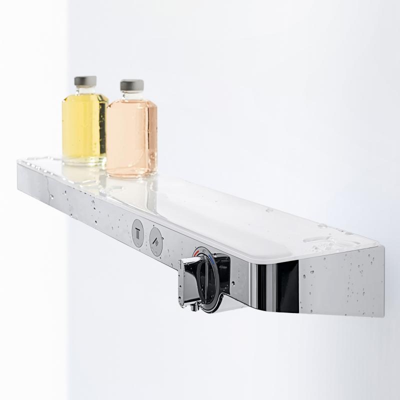 Cмеситель для ванны с термостатом HANSGROHE ShowerTablet Select белый/хром латунь 13183400