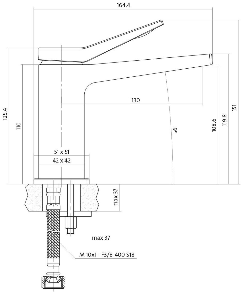 Комплект смесителей в ванную CERSANIT CROMO B247 хром латунь 000021654