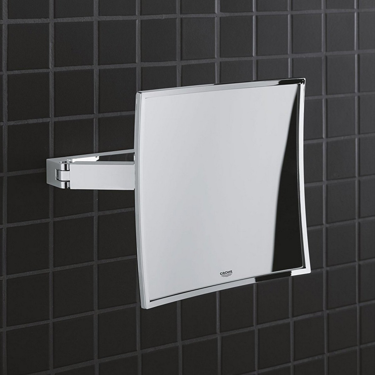 Косметическое зеркало для ванной GROHE Selection Cube хром металл 40808000